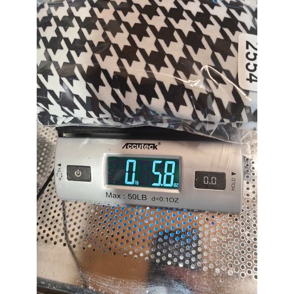 Black & White Houndstooth Stretch Overall Suspender Pants Shein Women's 6 M 2554 - Picture 12 of 12